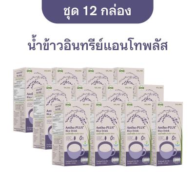 [ชุด 12 กล่อง x10ซอง]น้ำข้าวแอนโทพลัส 